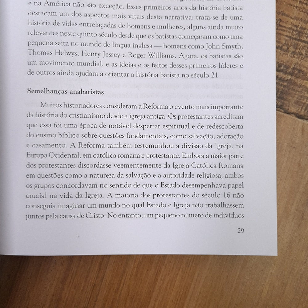 História dos Batistas | Anthony L. Chute, Nathan A. Finn e Michael A. Haykin