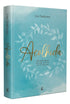 Livro "Acolhida" de Lysa Terkeurst, capa dura azul-claro com detalhes dourados de folhagens. — Plenitude