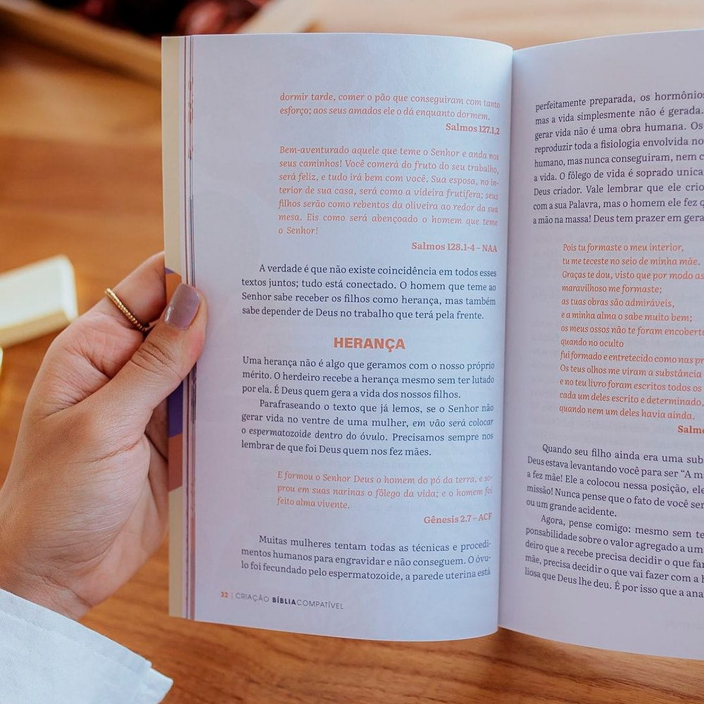 Criação Bíblia Compatível | Tatiene Joslin