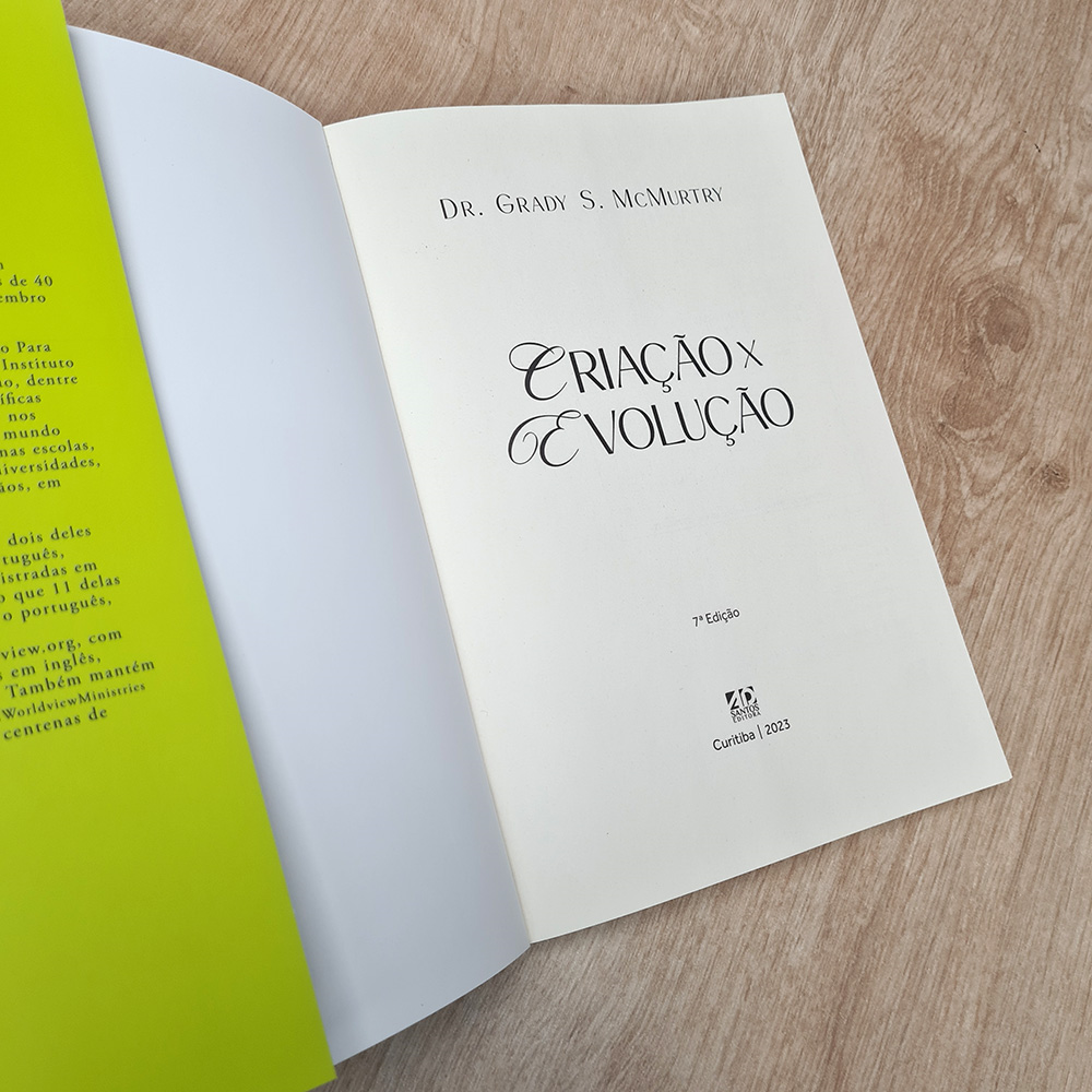 Criação x Evolução | Dr. Grady S. McMurtry