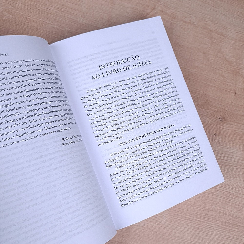 Comentários do Antigo Testamento | Juízes | Robert B. Chisholm Jr