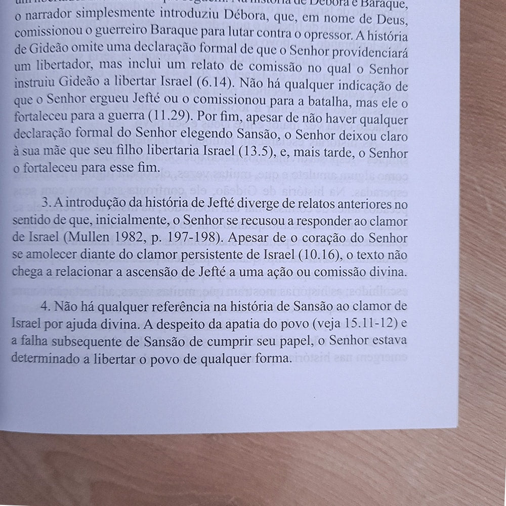 Comentários do Antigo Testamento | Juízes | Robert B. Chisholm Jr