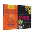 Kit Feminilidade | Carolyn McCulley, com dois livros de capa mole, um laranja e outro preto, com ilustrações florais. — Plenitude