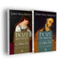 Kit Homens e Mulheres Comuns | John MacArthur, com dois livros de capa dura, um com imagem de mulher e outro com imagem de homem. — Plenitude
