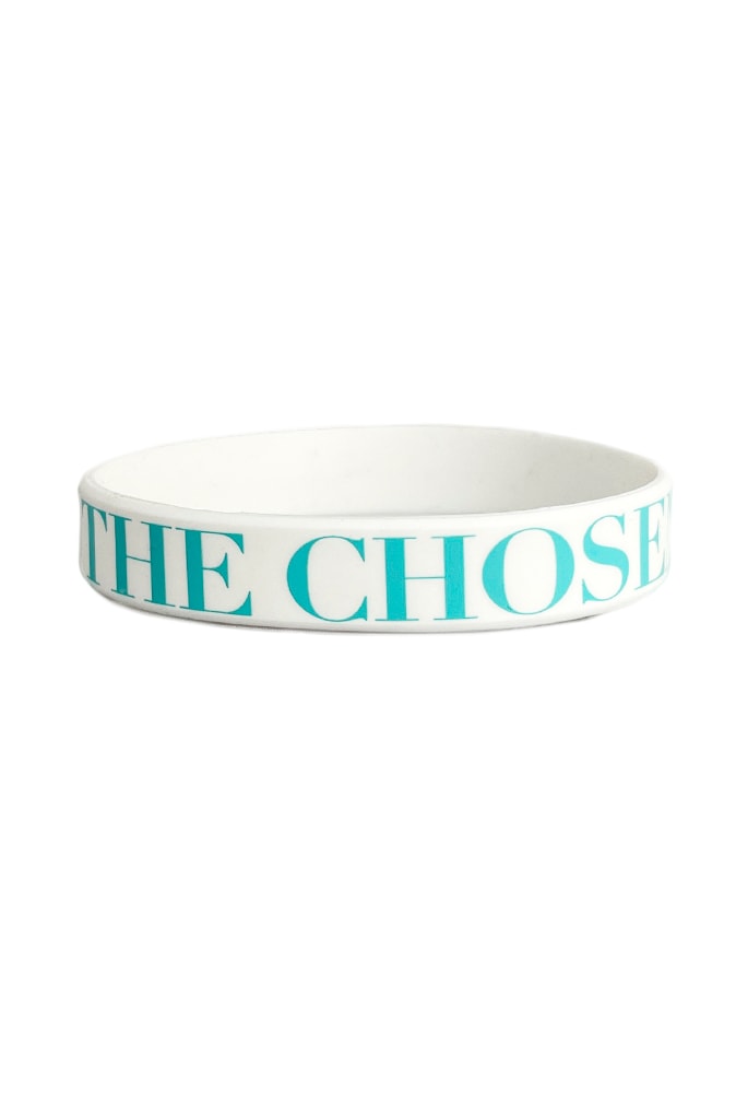 Pulseira de Silicone The Chosen Oficial | Branca