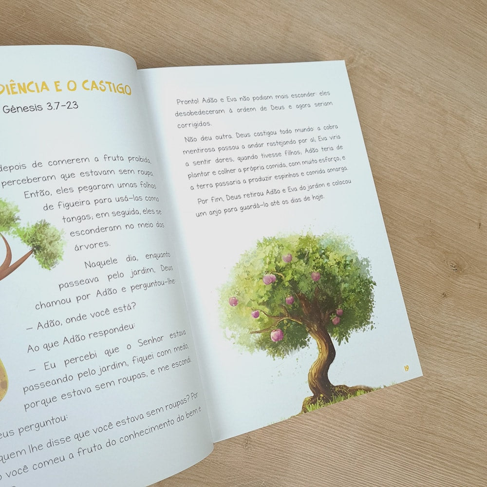 Bíblia dos Pequeninos | Histórias Ilustradas para Criança