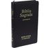 Bíblia Sagrada ARC Letra Maior preta com zíper, Harpa Avivada e Corinhos. — Plenitude