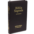Bíblia Sagrada ARC, letra maior, capa preta de luxo com zíper, Harpa Aviva e Corinhos. — Plenitude