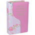 Bíblia Sagrada ARC Letra Hipergigante, capa luxo bicolor rosa com estampa floral. — Plenitude
