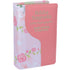 Bíblia Sagrada ARC, letra hipergigante, capa luxo bicolor salmão com estampa floral e Harpa e Corinhos — Plenitude