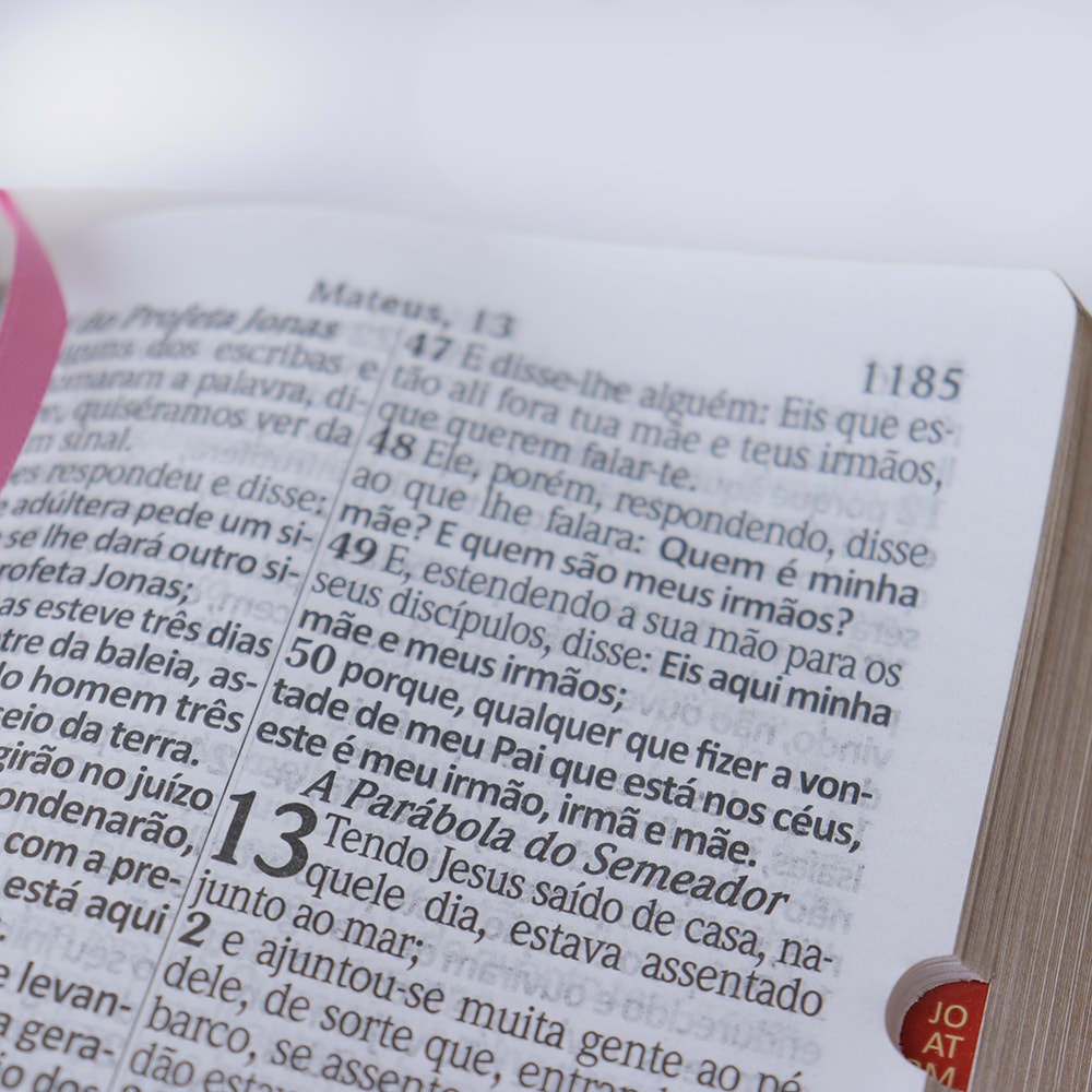Bíblia Sagrada Com Harpa e Corinhos | ARC | Letra Hipergigante | Capa Luxo Bicolor Salmão