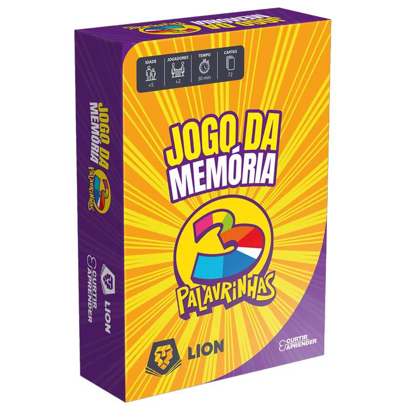 Jogo da Memória | 3 Palavrinhas