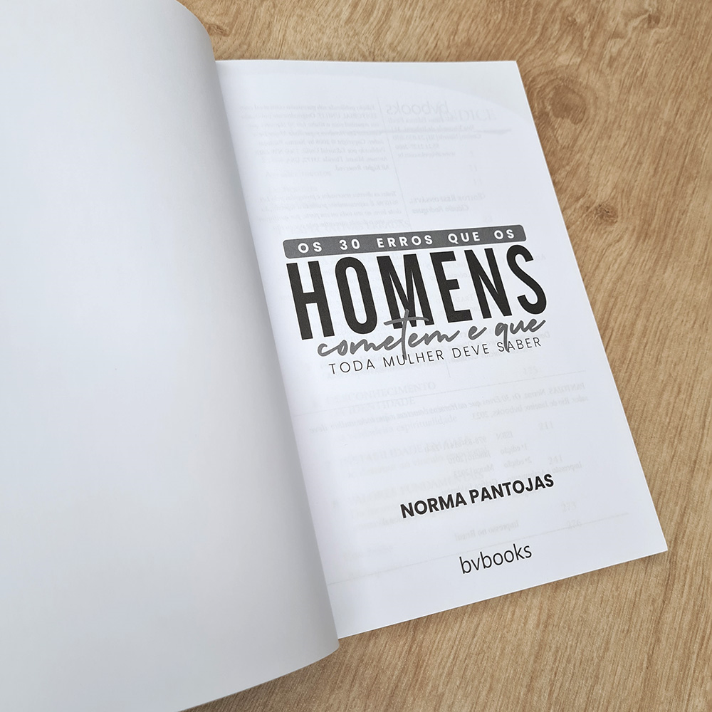 Os 30 Erros que os Homens Cometem e que Toda Mulher Deve Saber |  Norma Pantojas