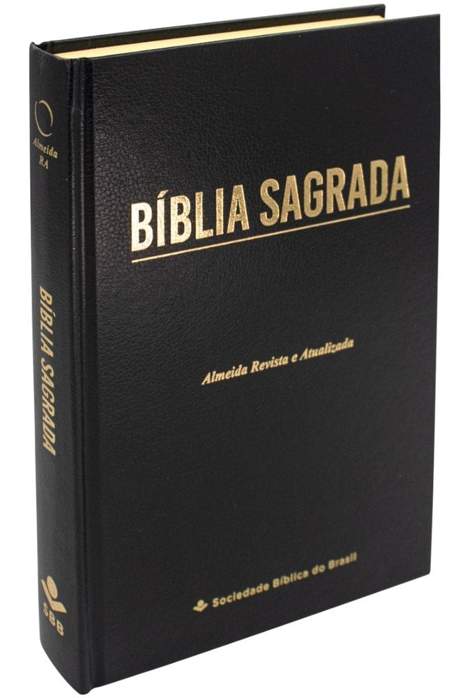 Bíblia Sagrada | ARA | Letra Grande | Capa Dura Preta