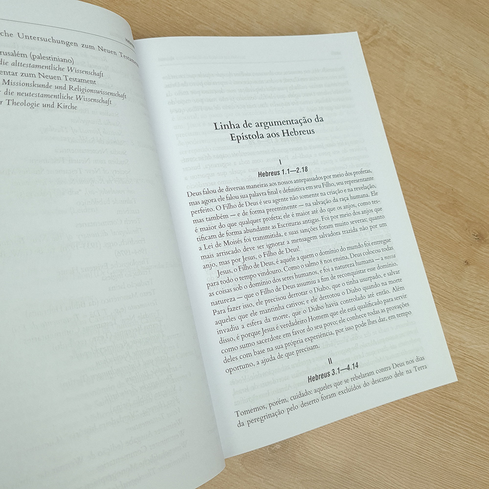 Comentário Exegético Hebreus |  F. F. Bruce