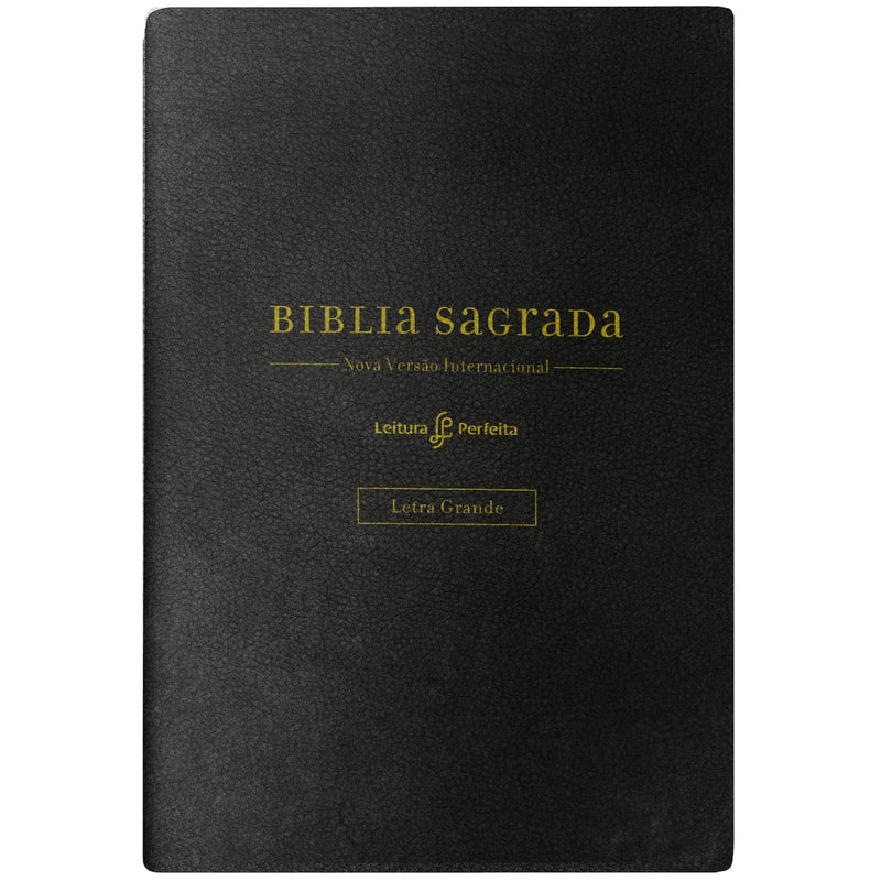 Bíblia Sagrada | NVI | Leitura Perfeita | Letra Grande | Espaço para Anotações | Capa Couro Soft Pre