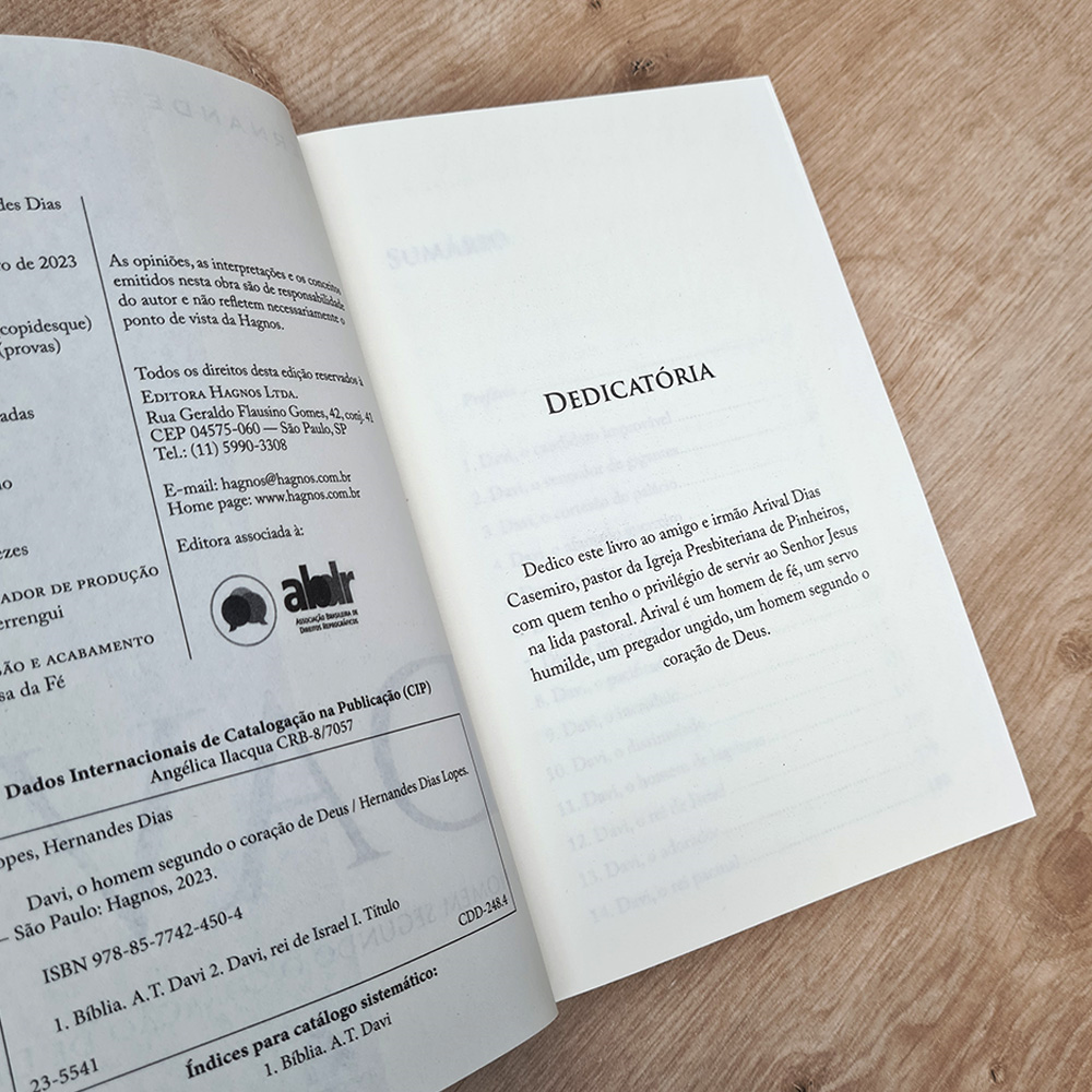 Davi | O Homem Segundo o Coração de Deus | Hernandes Dias Lopes