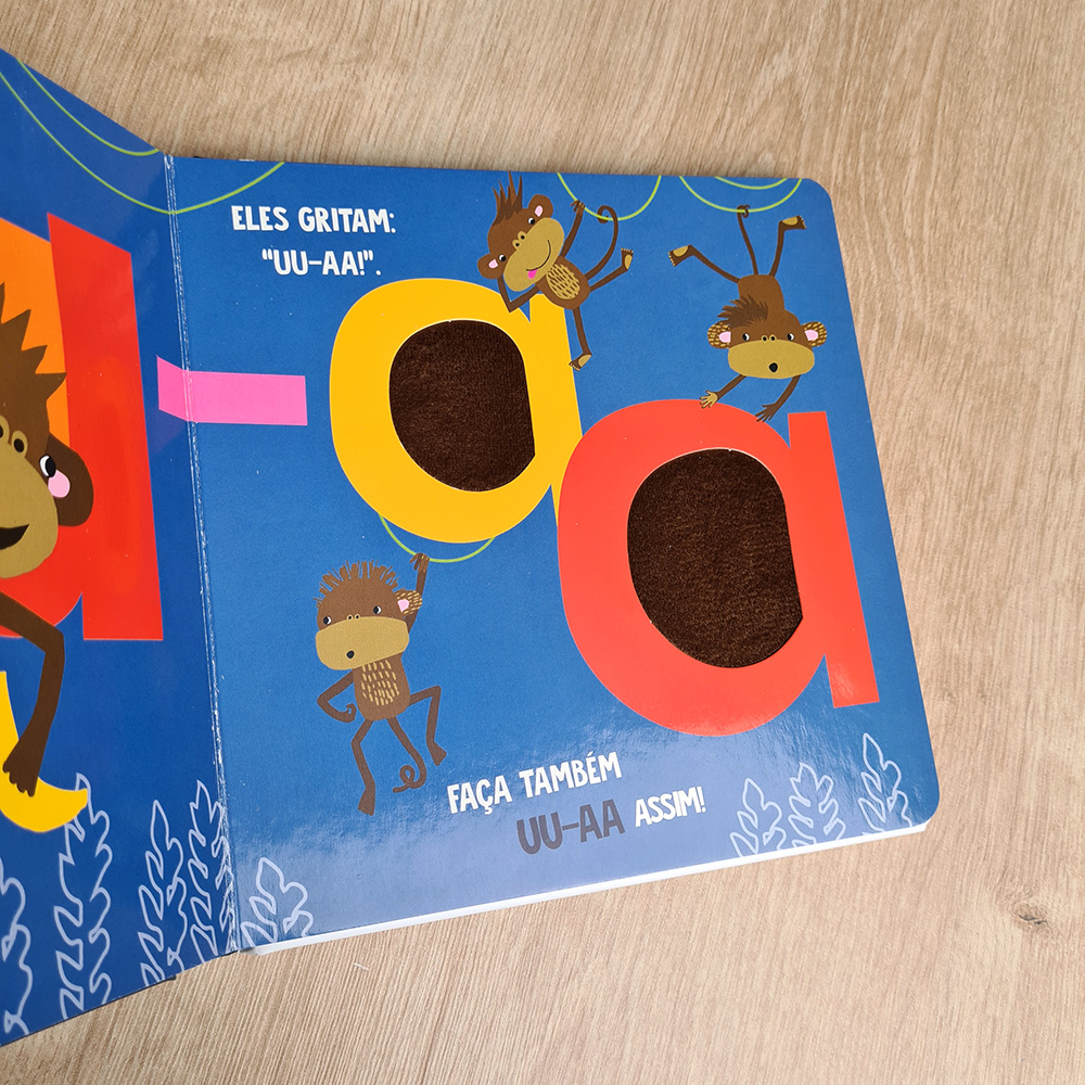 Livro Toque e Sinta | Ssss, Roar, Nhac | Ciranda Cultural