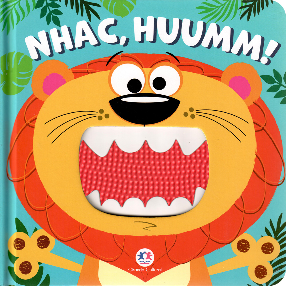 Livro Toque e Sinta | Nhac, huumm! | Ciranda Cultural