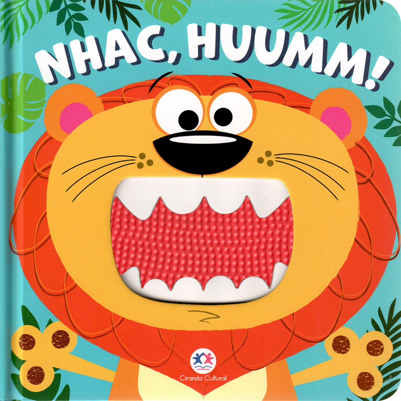 Livro Toque e Sinta | Nhac, huumm! | Ciranda Cultural