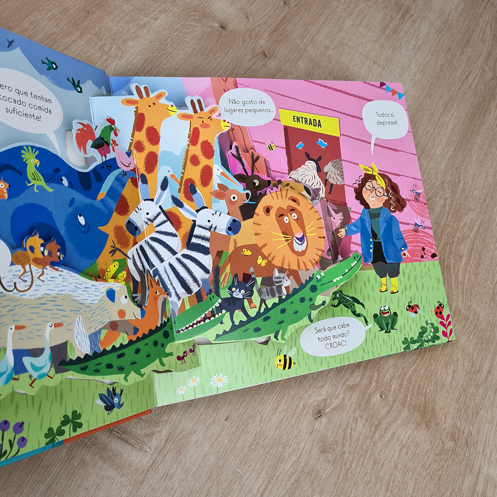 A Arca de Noé | Meu Livro Pop-Up |  Rachel Moss e Ela Smietanka