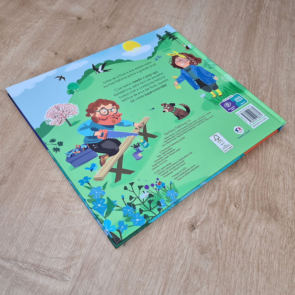 A Arca de Noé | Meu Livro Pop-Up |  Rachel Moss e Ela Smietanka