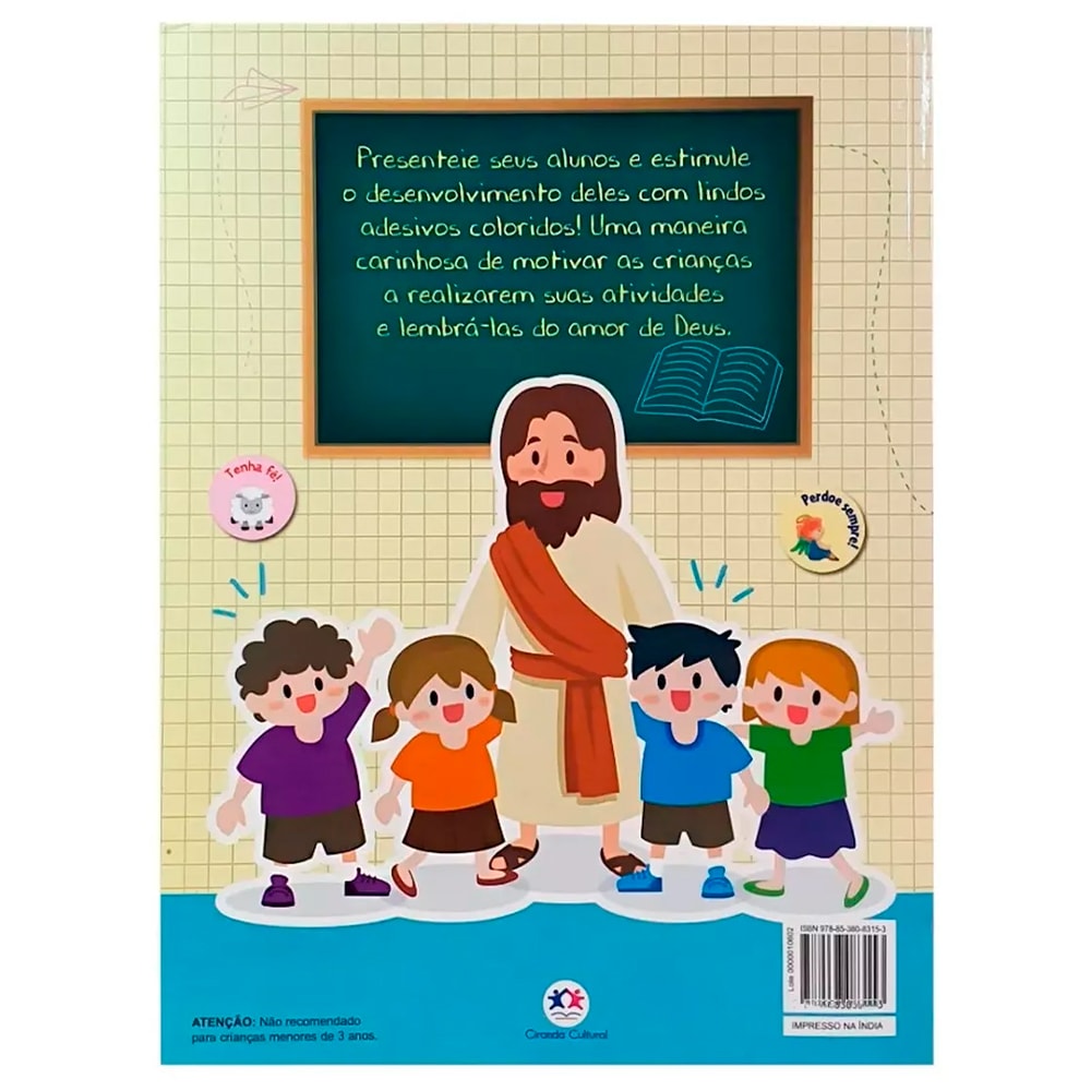 1500 Adesivos com Mensagens Bíblicas