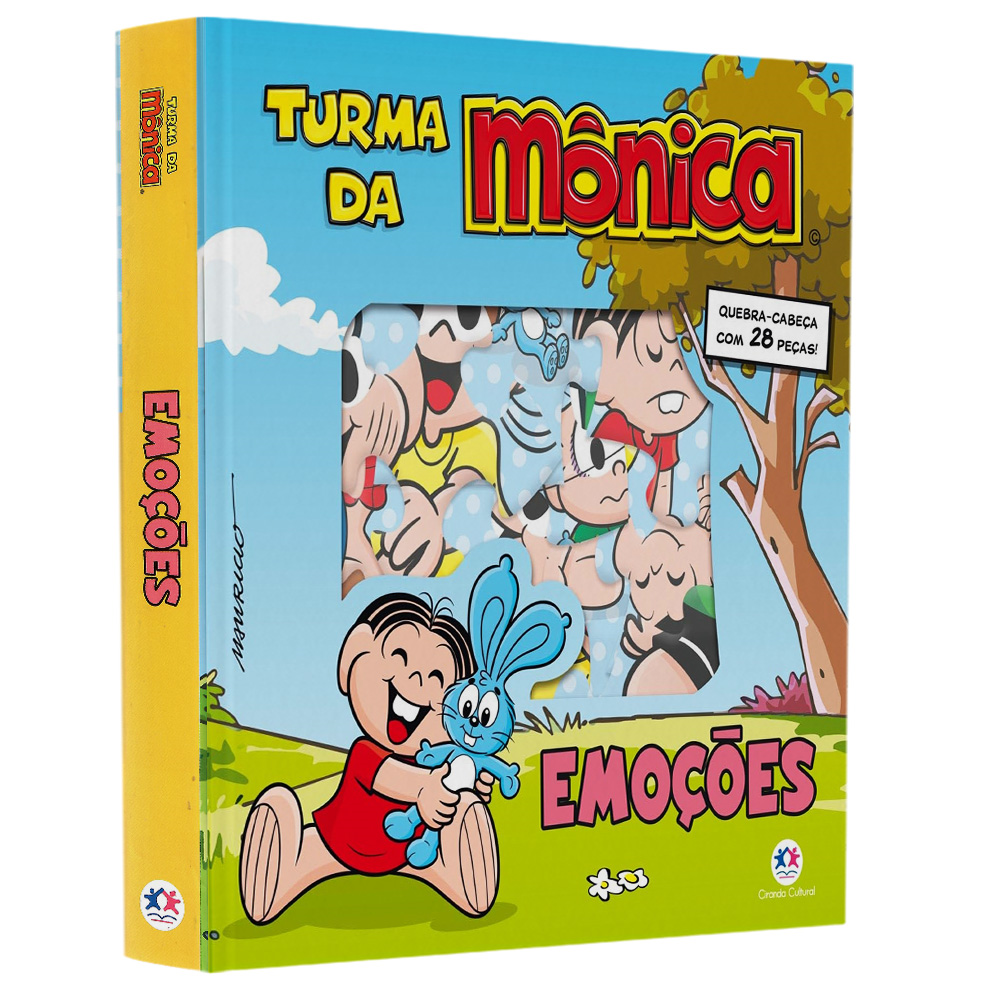 Turma da Mônica | Com Quebra Cabeça e Livro de Atividades