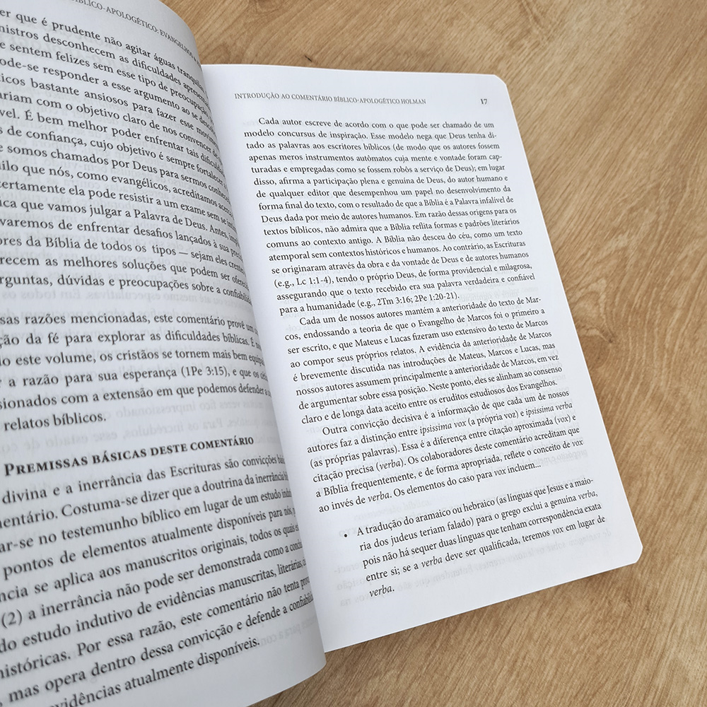 Comentário Bíblico - Apologético Holman | Evangelhos e Atos | Jeremy R. Howard, Org.