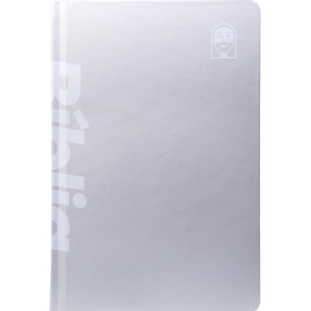 Bíblia Jesus Copy Sticker | NVI | Letra Normal |  Capa Dura Off-White