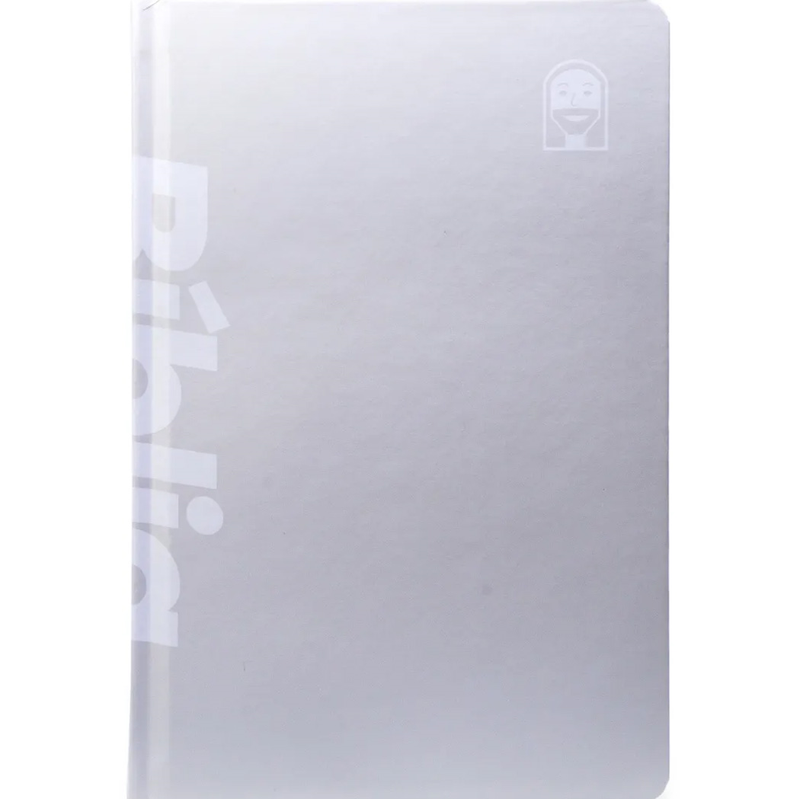 Bíblia Jesus Copy Sticker | NVI | Letra Normal |  Capa Dura Off-White