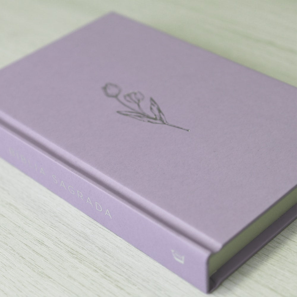 Bíblia Sagrada | NVI | Letra Normal | Ilustrada Capa Dura Tulipa