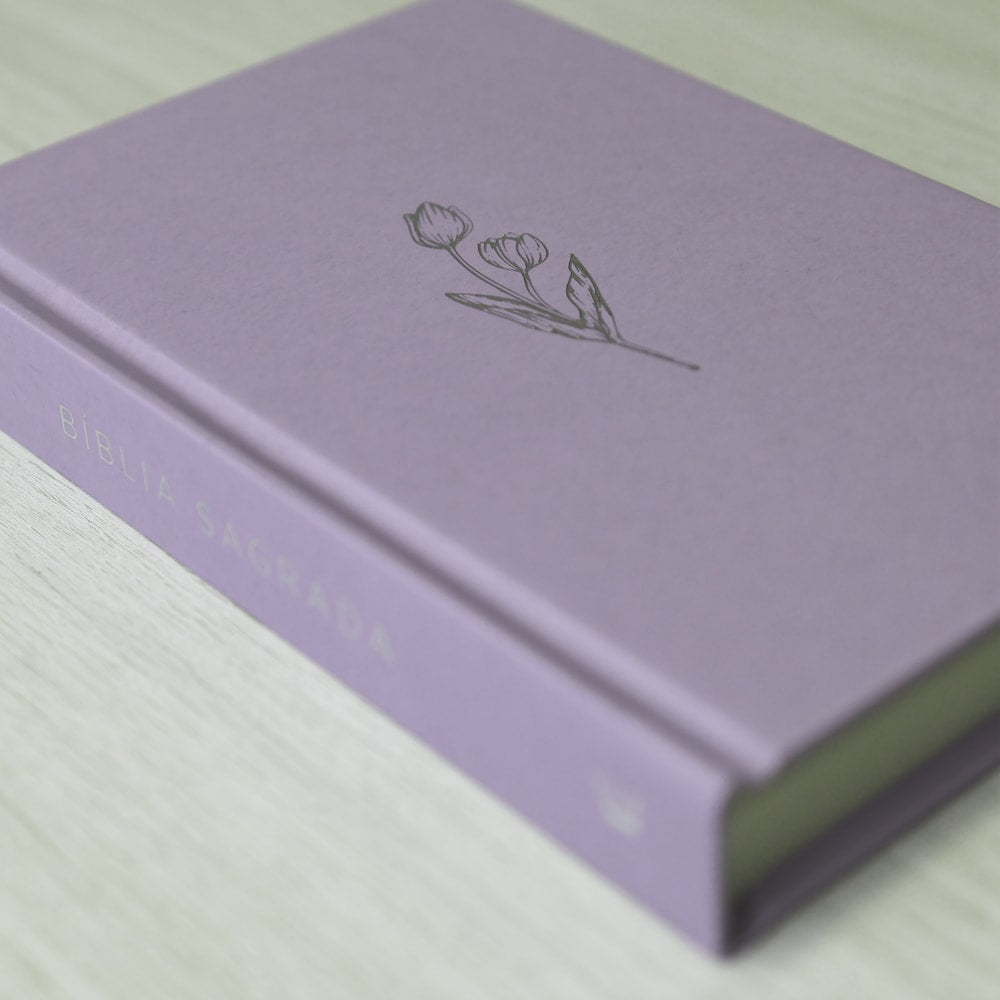 Bíblia Sagrada | NVI | Letra Normal | Ilustrada Capa Dura Tulipa