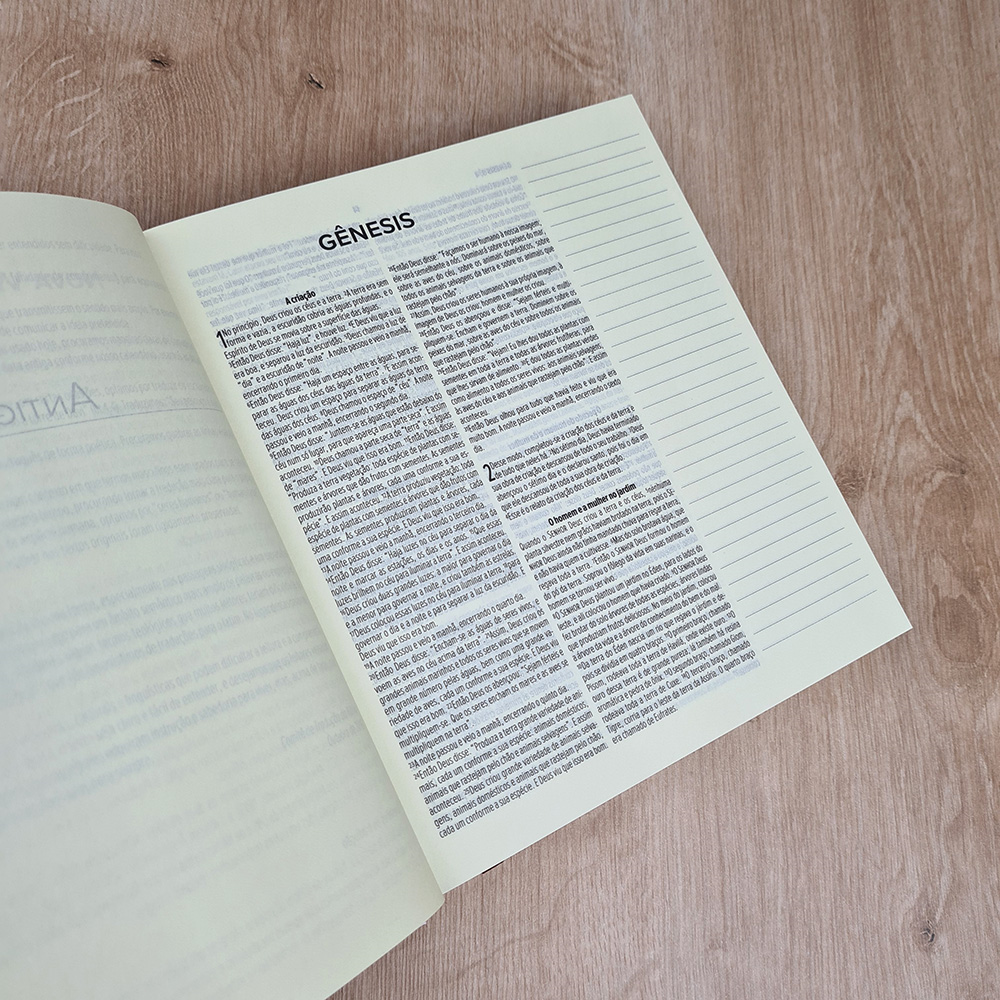 Bíblia Sagrada Leia e Anote | NVT | Letra Normal | Capa Dura Meu Socorro
