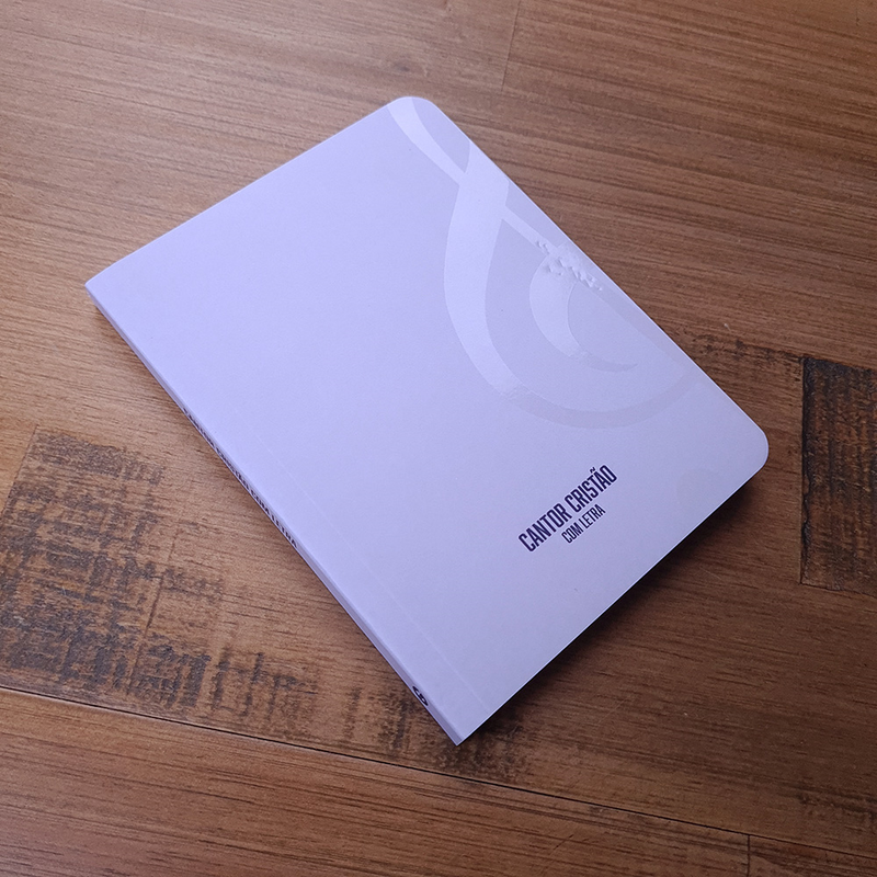 Cantor Cristão com Letra | Edição de Bolso | Capa Brochura Candy Lilás