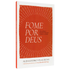 Livro Fome por Deus de Alessandro Vilas Boas, capa laranja com título em branco. — Plenitude