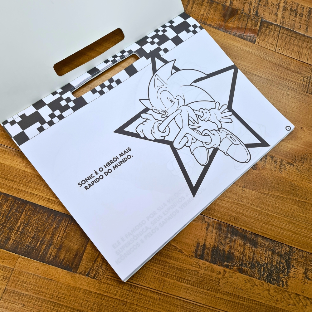 Sonic | Colorindo A Turma