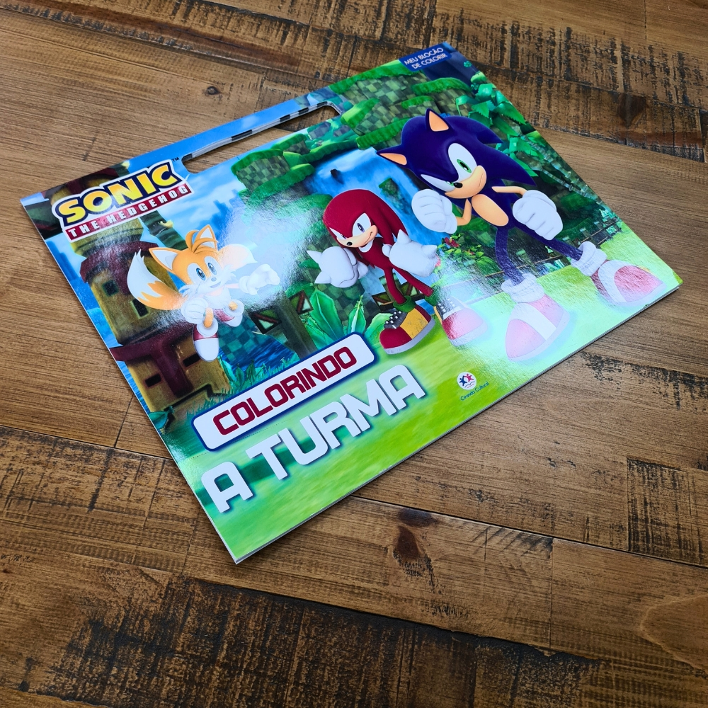 Sonic | Colorindo A Turma