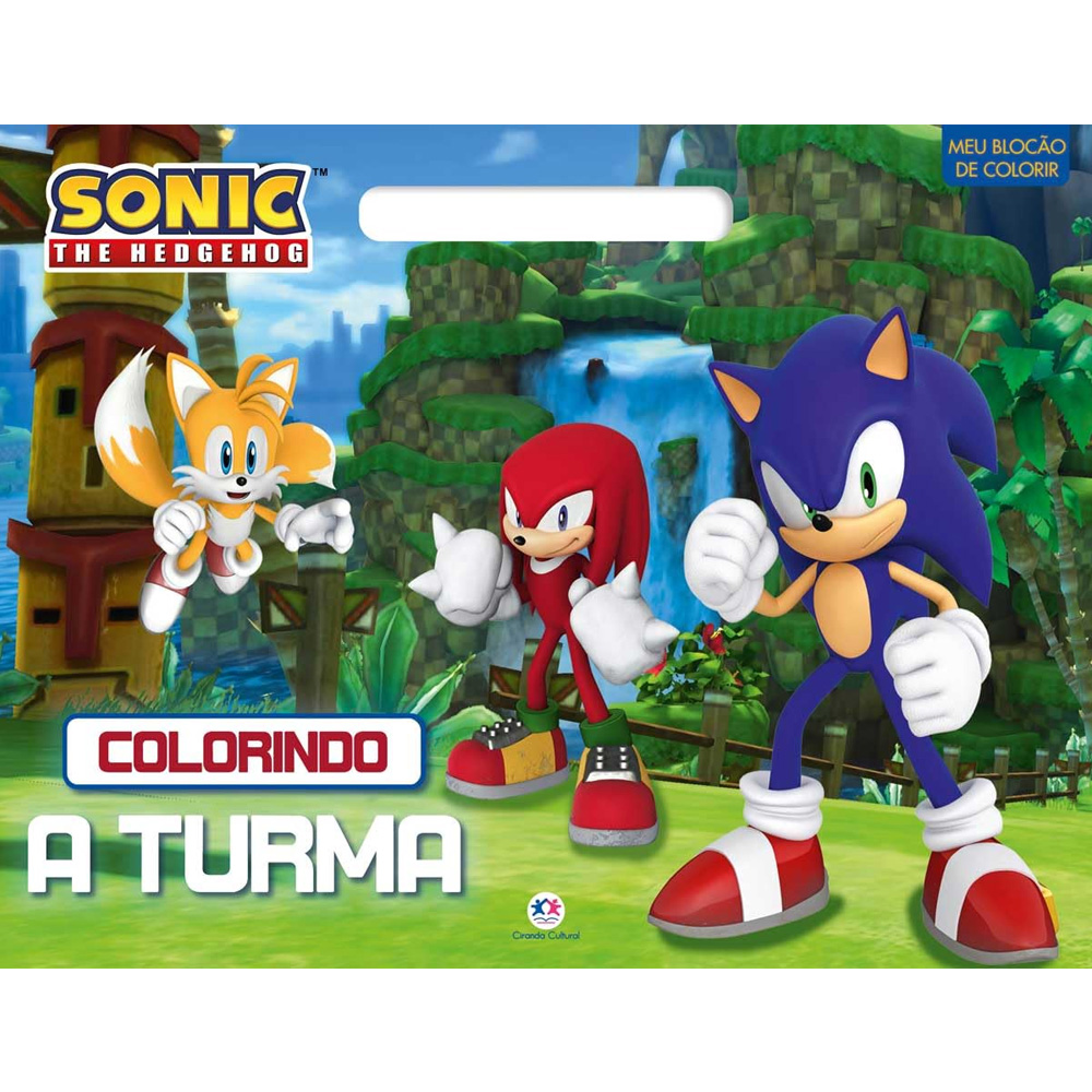 Sonic | Colorindo A Turma