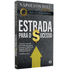Livro Estrada para o Sucesso de Napoleon Hill, capa preta com estrada e seta dourada, letras brancas e douradas. — Plenitude