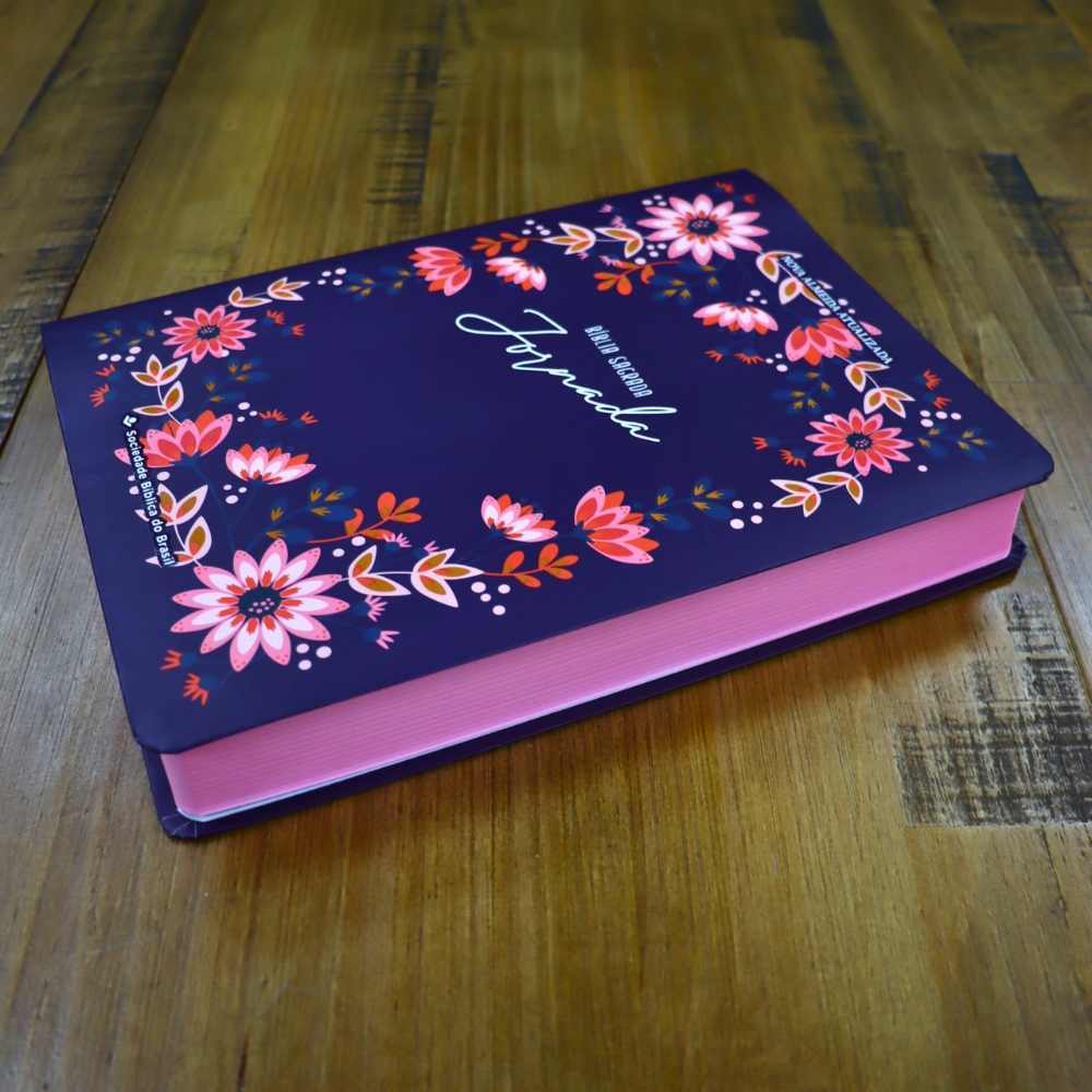 Bíblia Sagrada Jornada Slim | NAA | Letra Normal | Capa Semi Flexível Com Espaço Para Anotações