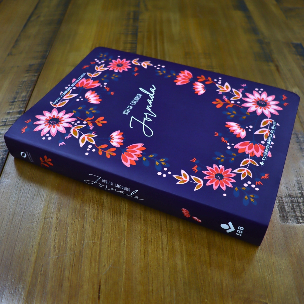 Bíblia Sagrada Jornada Slim | NAA | Letra Normal | Capa Semi Flexível Com Espaço Para Anotações