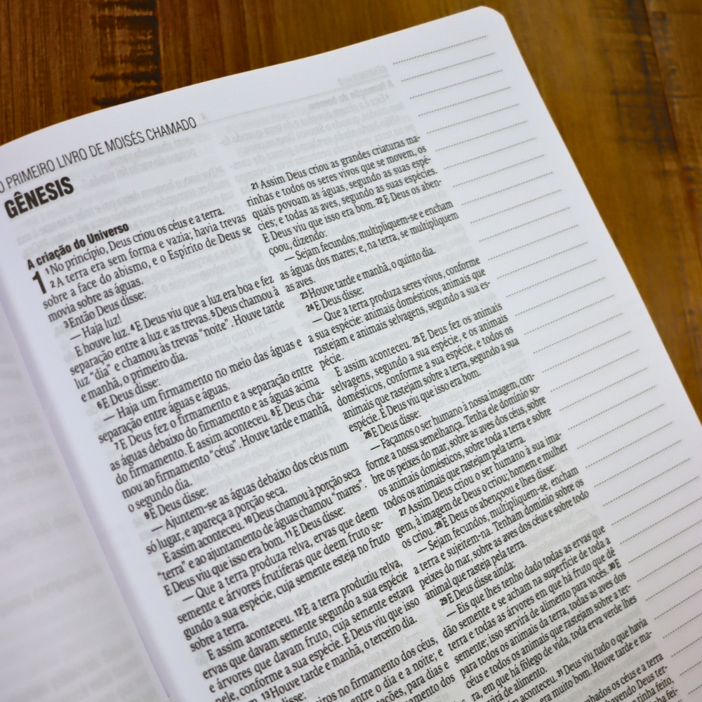 Bíblia Sagrada Jornada Slim | NAA | Letra Normal | Capa Semi Flexível Com Espaço Para Anotações