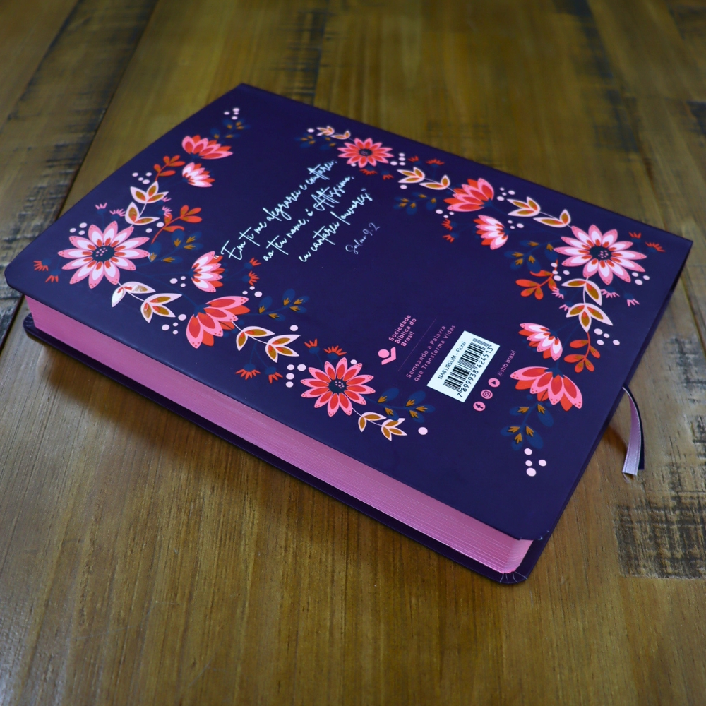 Bíblia Sagrada Jornada Slim | NAA | Letra Normal | Capa Semi Flexível Com Espaço Para Anotações