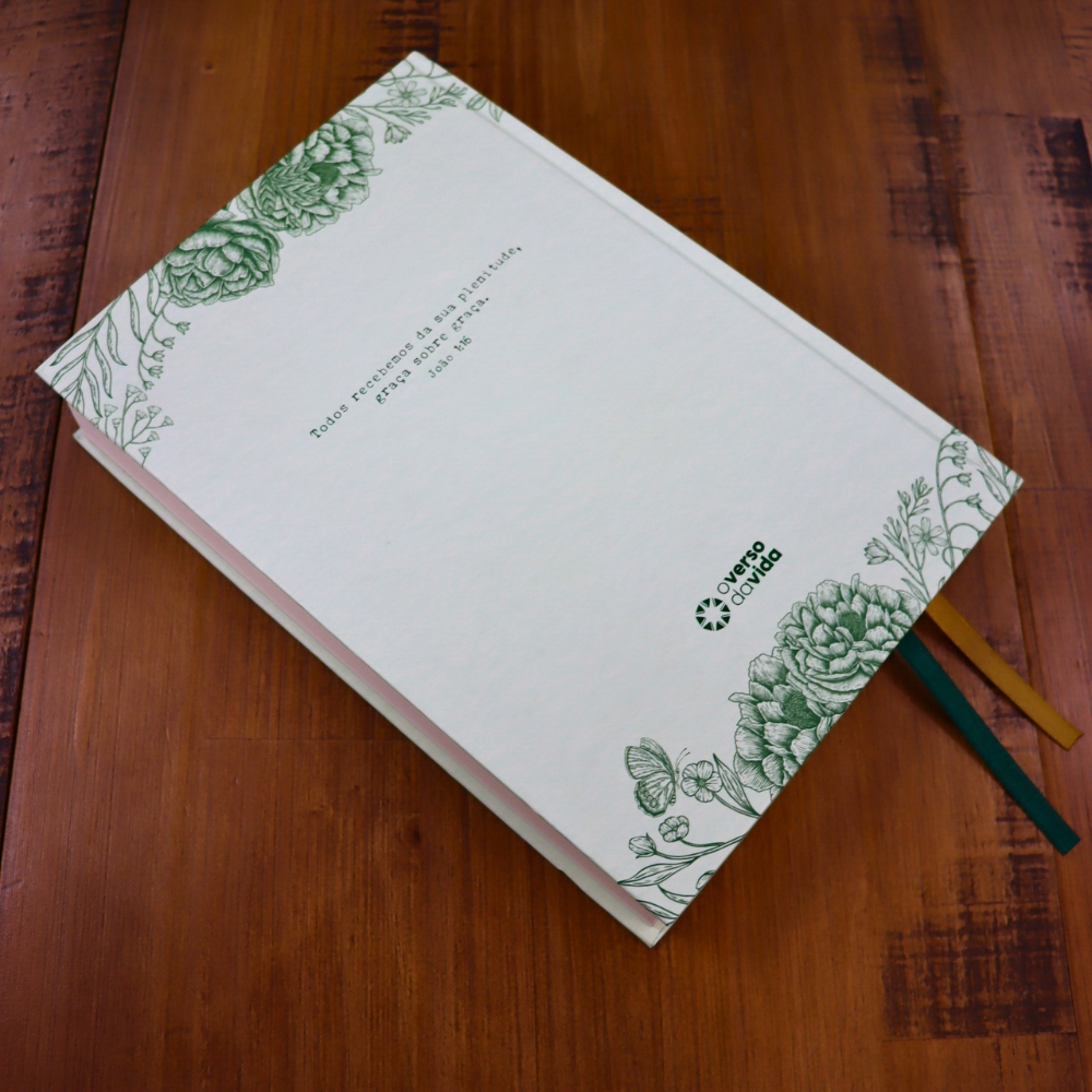 Bíblia Sagrada Graça | NVI | Letra Grande | Capa Dura com Espaço para Anotações