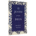 Livro de capa dura, "Justo Perante Deus" de Michael Reeves, com capa azul escura e moldura floral branca. — Plenitude