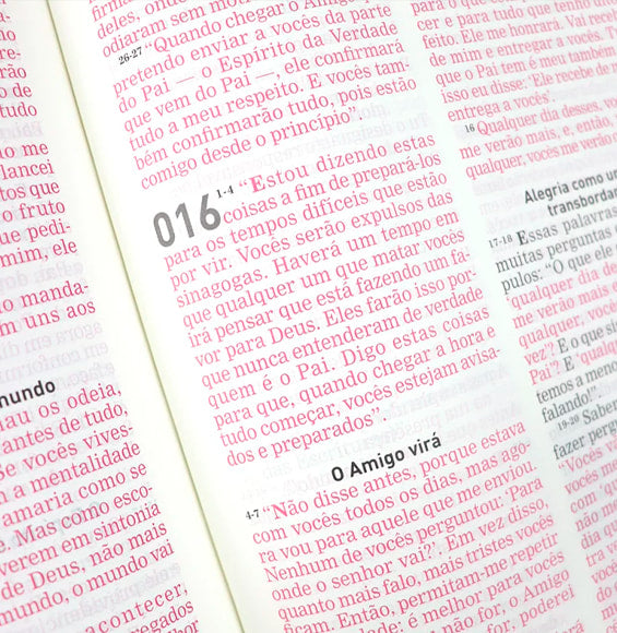 A Bíblia A Mensagem | Letra Gigante | Capa Luxo Vermelha 