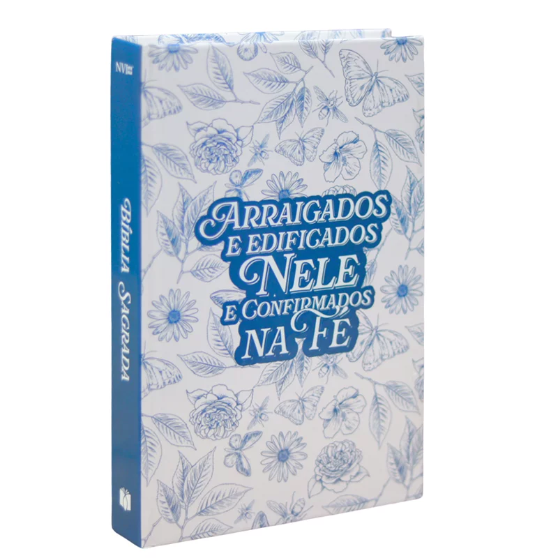 Caixa com 32 Bíblias | Bíblia Capa Dura NVI Primavera