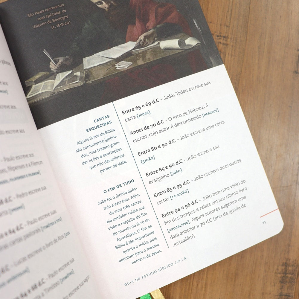 Bíblia Sagrada | Com Guia De Estudo Biblico J.O.I.A | NVT | Letra Normal | Capa Verde