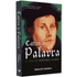 Livro "Cativo à Palavra" de Roland H. Bainton, capa preta com retrato de Martinho Lutero. — Plenitude